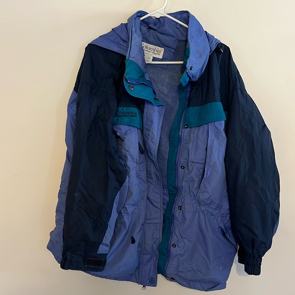 Vintage Columbia rain jacket